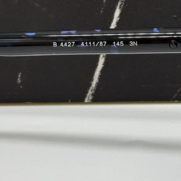 NEW BURBERRY BE4427 4111/87 UNISEX HAVANA BLUE SUNGLASSES BURBERRY BE4427 411187 - Picture 10 of 11